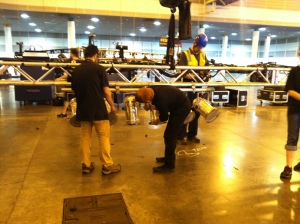 Light Rig for Ring at convention center